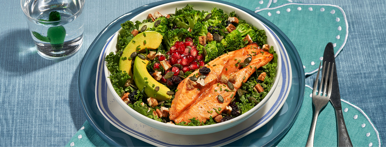 Kale Salmon Bowl